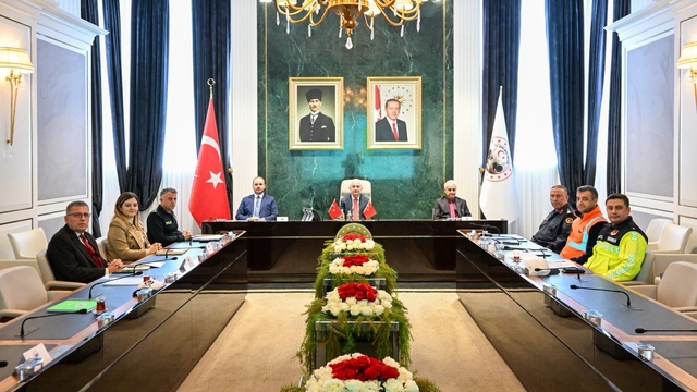 Kırklareli'nde Karla Mücadele Trafik Tedbirleri Toplantısı yapıldı