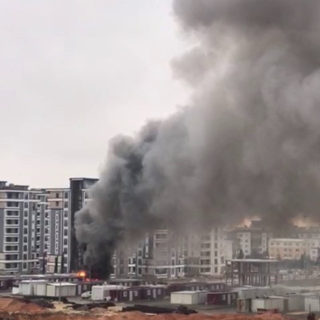 Konteyner kentte korkutan yangın