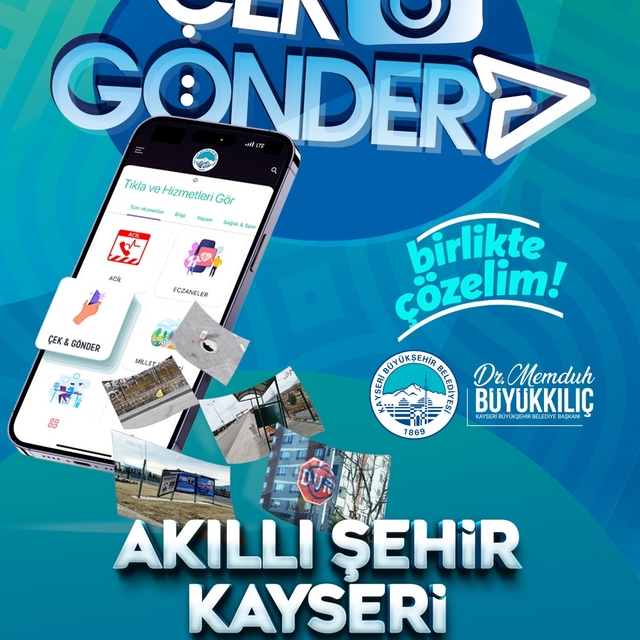 Çek, gönder uygulaması vatandaşın çözüm ortağı oldu