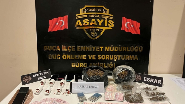 İzmir'de uyuşturucu operasyonu: 8 gözaltı
