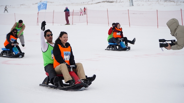 Erciyes'te eşler "Artık çekilmez oldun" sloganıyla yarışacak