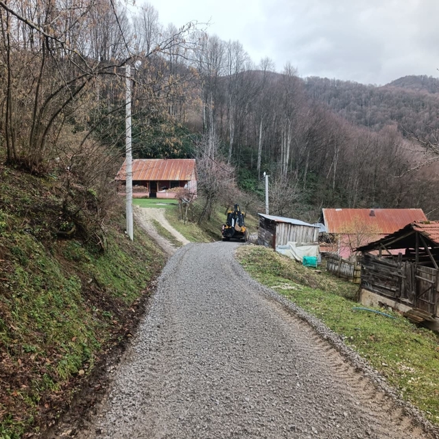 Düzce'de yol bakım çalışmaları tamamlandı
