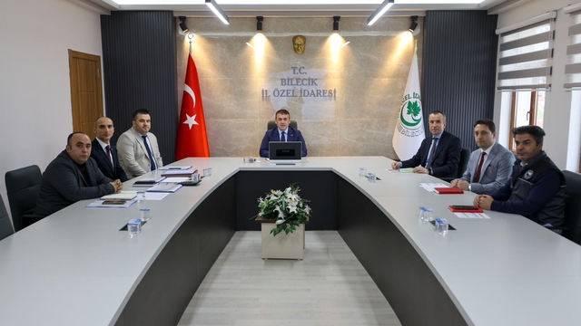 Bilecik'te Tarım Yatırımları Koordinasyon Toplantısı yapıldı