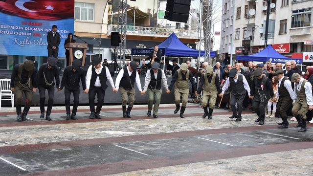 Görele'nin düşman işgalinden kurtuluşunun 108. yıl dönümü törenle kutlandı