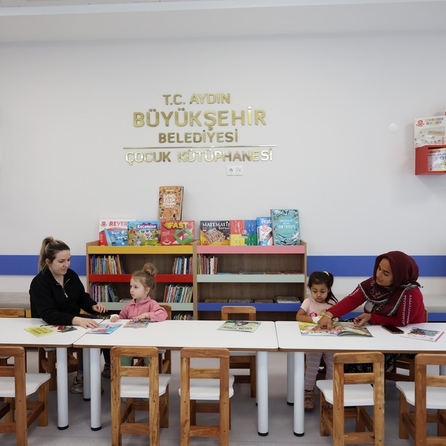 Aydın Büyükşehir Belediyesi'nden Aydın Şehir Hastanesi'ne Çocuk Kütüphanesi