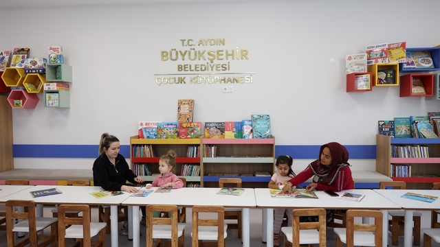Aydın Büyükşehir Belediyesi'nden Aydın Şehir Hastanesi'ne Çocuk Kütüphanesi