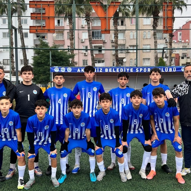 Akdeniz Belediye Spor U-14 Takımı, Türkiye Şampiyonasına katılacak