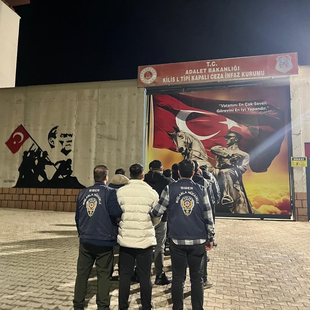 Kilis merkezli yasa dışı bahis operasyonu; 9 tutuklama