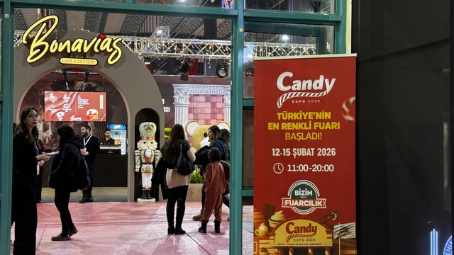 Ege Bölgesinin ilk şekerleme ve kahve fuarı Candy EXPO Denizli'de başladı