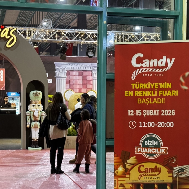 Ege Bölgesinin ilk şekerleme ve kahve fuarı Candy EXPO Denizli'de başladı
