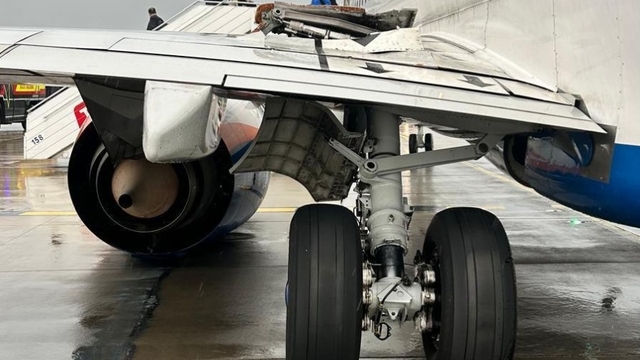 Antalya Havalimanı'nda korkutan kaza ucuz atlatıldı