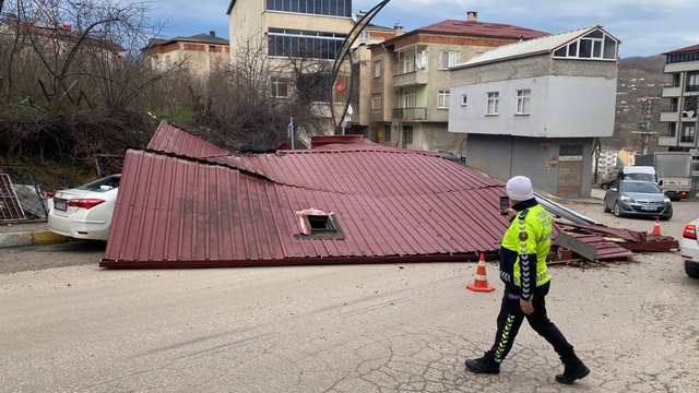 Ordu'da fırtına hayatı olumsuz etkiledi