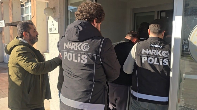 Ordu'da uyuşturucu operasyonunda: 19 tutuklama