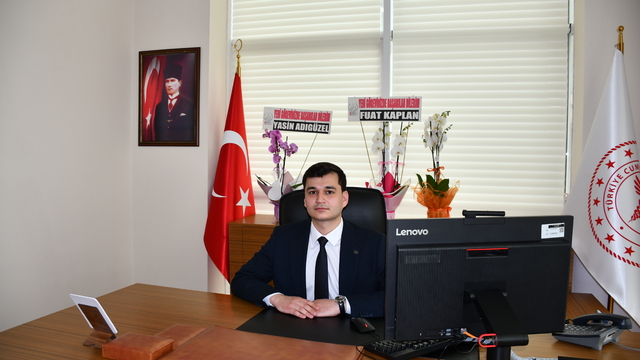 Vezirköprü Ağız ve Diş Sağlığı Merkezi Başhekimliğine atanan Turan görevine başladı