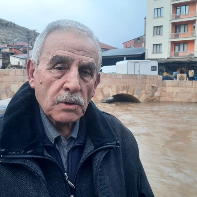 Bozkır'da sular yükseldi, araziler su altında kaldı