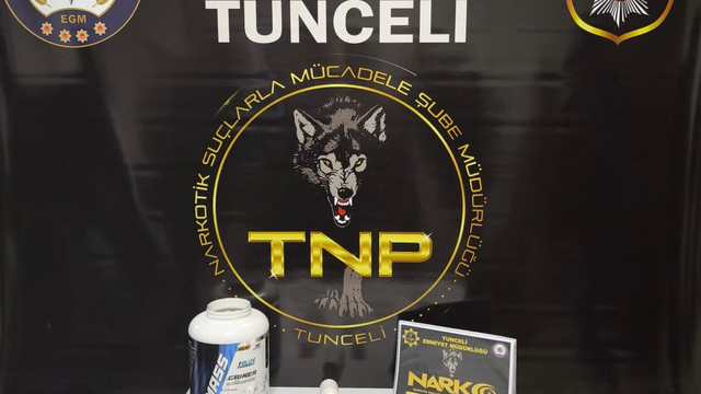Tunceli'de uyuşturucu operasyonunda 1 şüpheli yakalandı