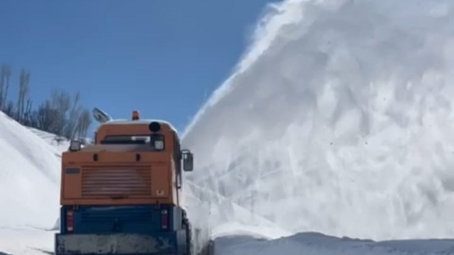 Bitlis'te karla mücadele çalışmaları devam ediyor