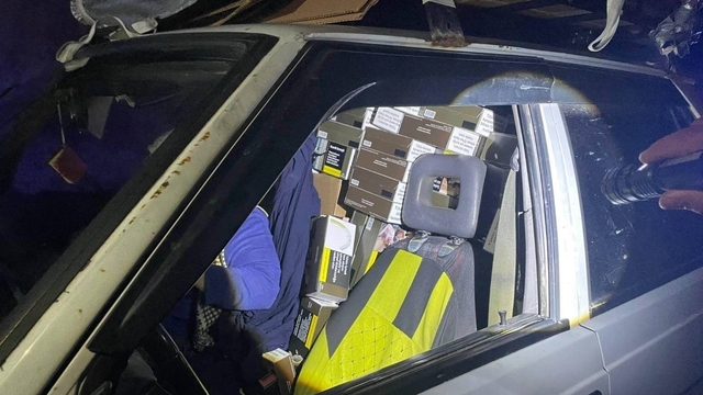 Mersin'de 200 bin boş makaron ele geçirildi