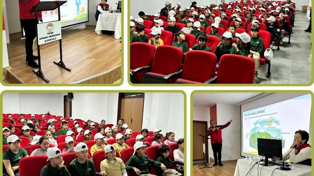 Köşk'te öğrencilere su verimliliği eğitimi verildi