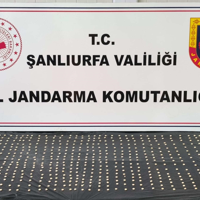 Şanlıurfa'da uyuşturucu operasyonu
565 sentetik hap ele geçirildi