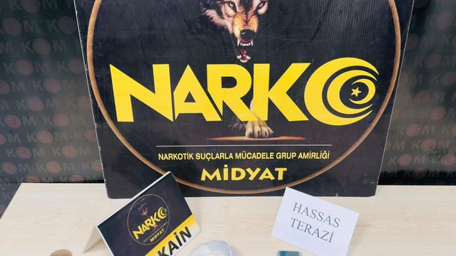 Mardin'de uyuşturucu operasyonunda 2 şüpheli yakalandı