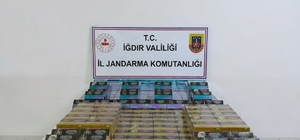 Iğdır İl Jandarma Komutanlığı'ndan kaçak elektronik sigara operasyonu