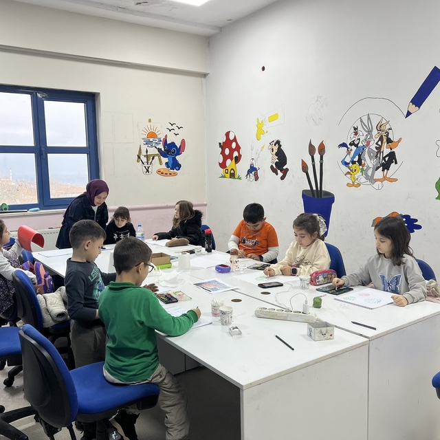 Resim kursu yoğun ilgi görüyor