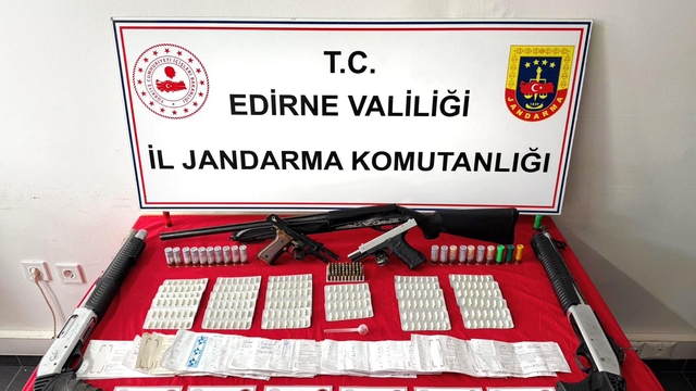 Edirne'de tefecilik operasyonunda 4 zanlı tutuklandı