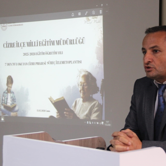 Cizre'de 7'den 70'e Okuyan Cizre Projesi süreç izleme ve değerlendirme topl...