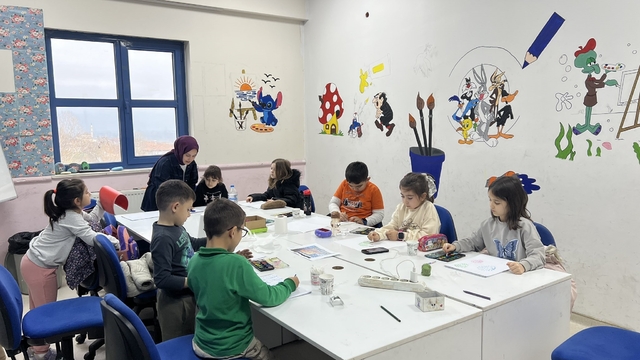 Resim kursu yoğun ilgi görüyor