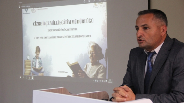 Cizre'de 7'den 70'e Okuyan Cizre Projesi süreç izleme ve değerlendirme toplantısı