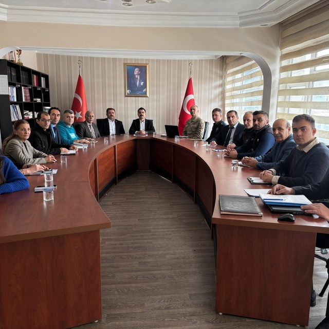 Susuz'da sel ve su baskınlarına karşı alınacak önlemler masaya yatırıldı