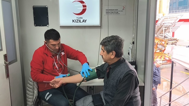 Anamur ilçesinde kan bağışı kampanyası düzenlendi