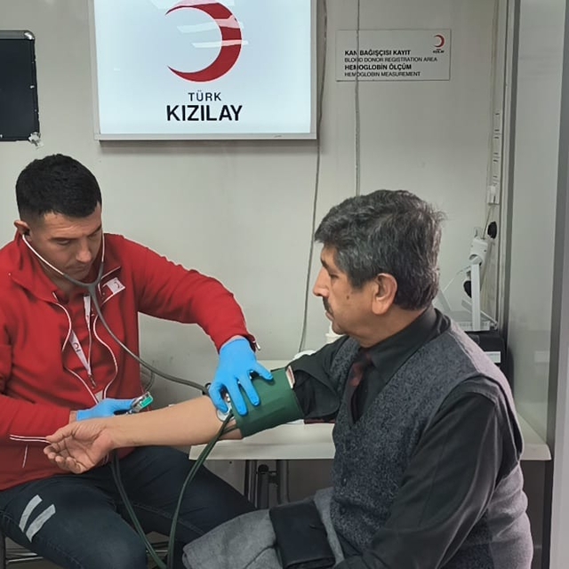 Anamur ilçesinde kan bağışı kampanyası düzenlendi