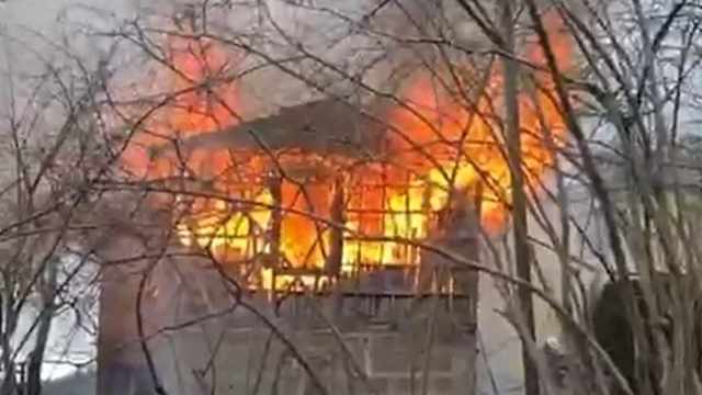 Giresun'da köy evinde çıkan yangında bir kişi hayatını kaybetti