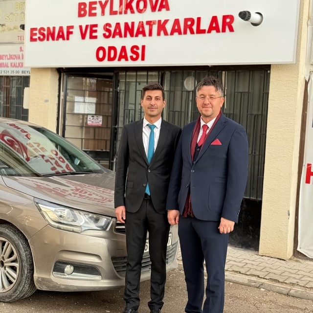 Beylikova Esnaf ve Sanatkarlar Odası Başkanı güven tazeledi