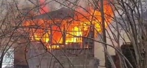 Serenderde çıkan yangında hayatını kaybetti