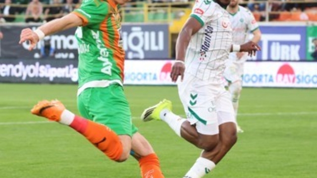 Trendyol Süper Lig: Alanyaspor: 2 - Konyaspor: 1 (Maç sonucu)