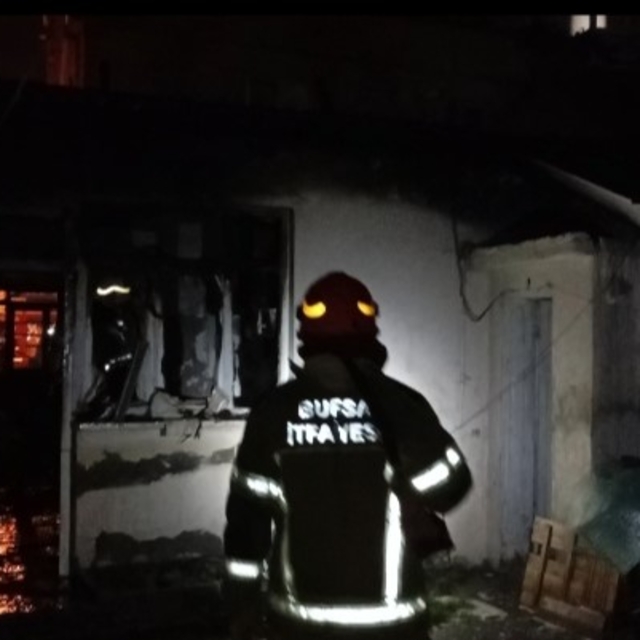 Bursa'da müstakil evde korkutan yangın