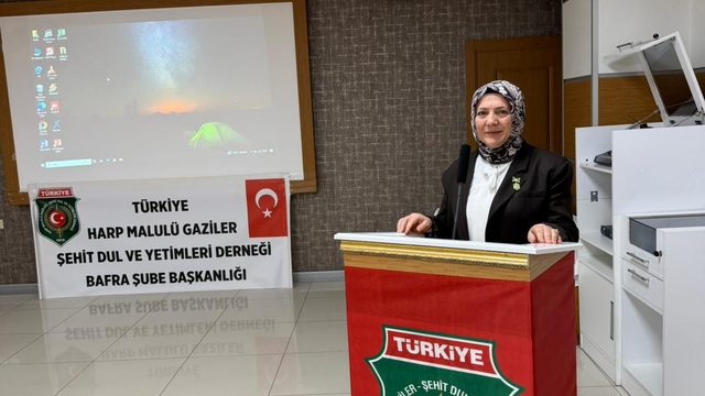 Türkiye Harp Malulü Gaziler Şehit Dul ve Yetimleri Derneği Bafra Şubesi Genel kurulu yapıldı