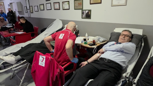 İlkokulda kan bağışı kampanyasına destek