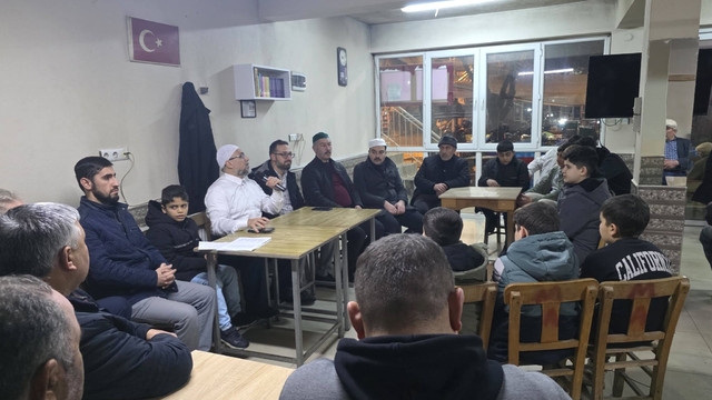 Köşk Başçayır'da maneviyat dolu gece