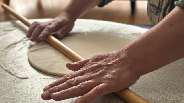 Çorum'da ev hanımları ramazana imece usulü hazırlanıyor