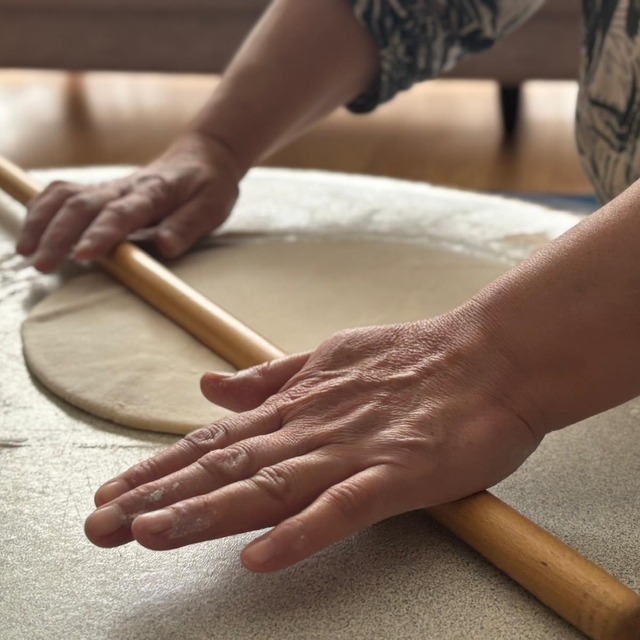 Çorum'da ev hanımları ramazana imece usulü hazırlanıyor