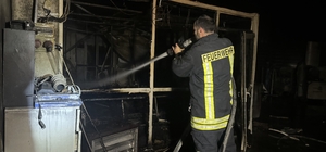 Karaman'da fabrikada çıkan yangın söndürüldü