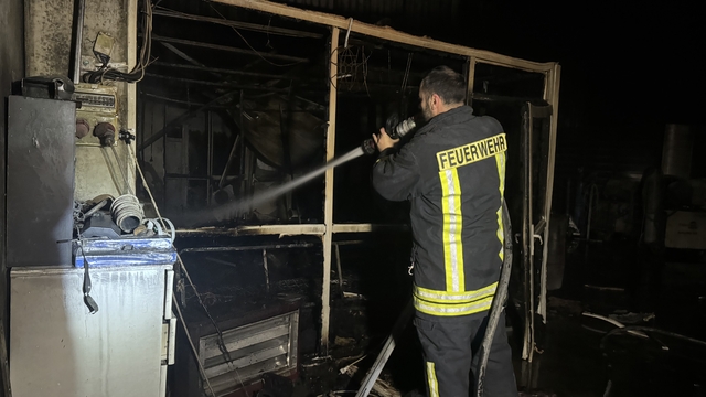 Karaman'da fabrikada çıkan yangın söndürüldü