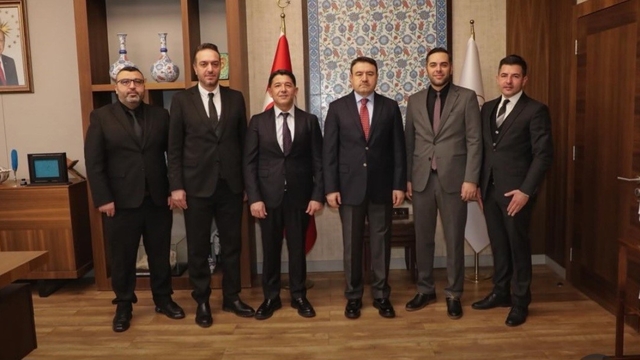 Kütahya Galatasaraylılar Derneği'nden kamu kurumlarına nezaket ziyareti