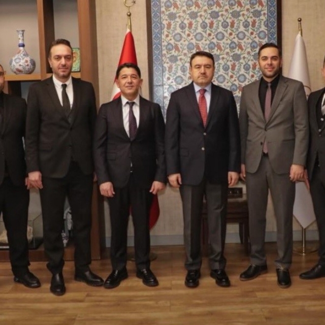 Kütahya Galatasaraylılar Derneği'nden kamu kurumlarına nezaket ziyareti