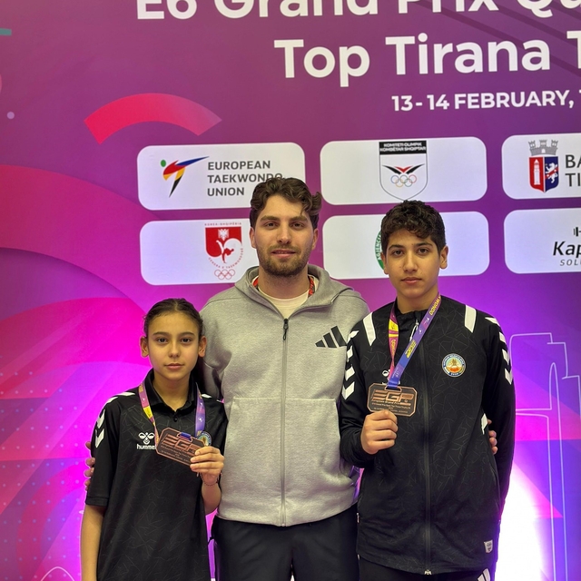 Avrupa Taekwondo müsabakasında Kuyucaklı sporculardan çifte bronz