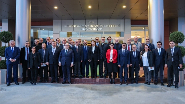 OMÜ'de Üniversite Danışma Kurulu Toplantısı gerçekleştirildi